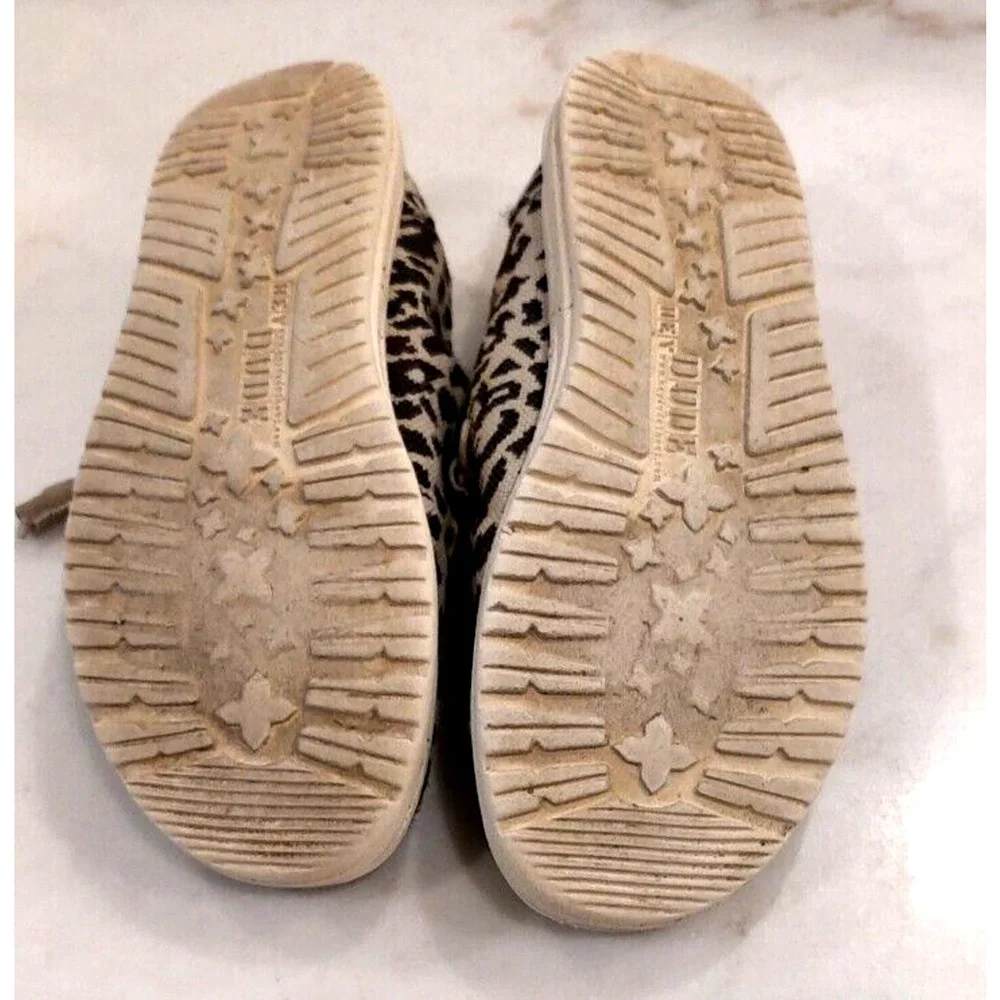 Hey Dude Women's Wendy Woven Cheetah Gray‎ Leopard Size 9 - Picture 11 of 13
